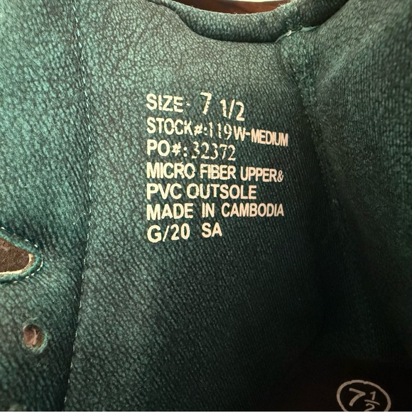 Riedell Emerald Model 119W Ladies Womens White Figure Ice Skates Size 7.5 - Picture 11 of 12